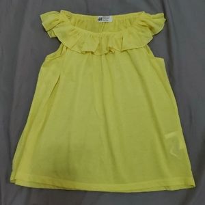 H&M girl's off shoulder top